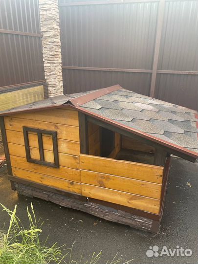 Будка для собаки утепленная