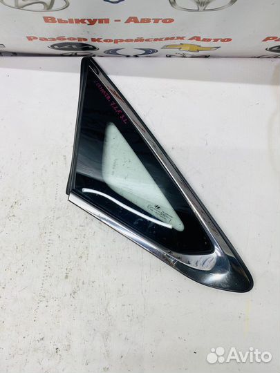 Форточка задняя левая на hyundai sonata 7LF