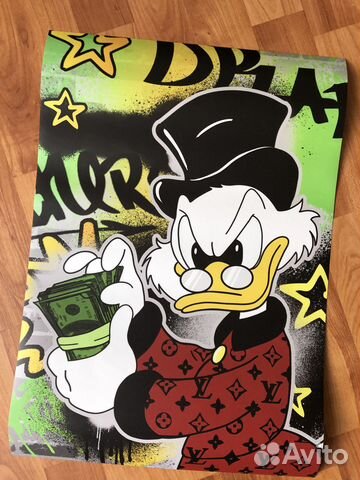 Постер Скрудж Макдак 50х35 см