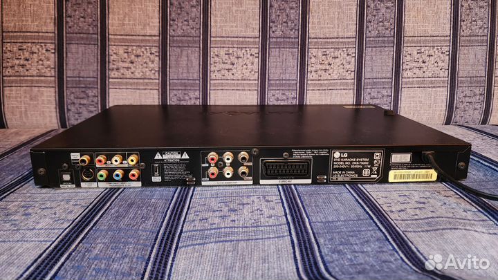 LG DKS-7500 DVD karaoke system