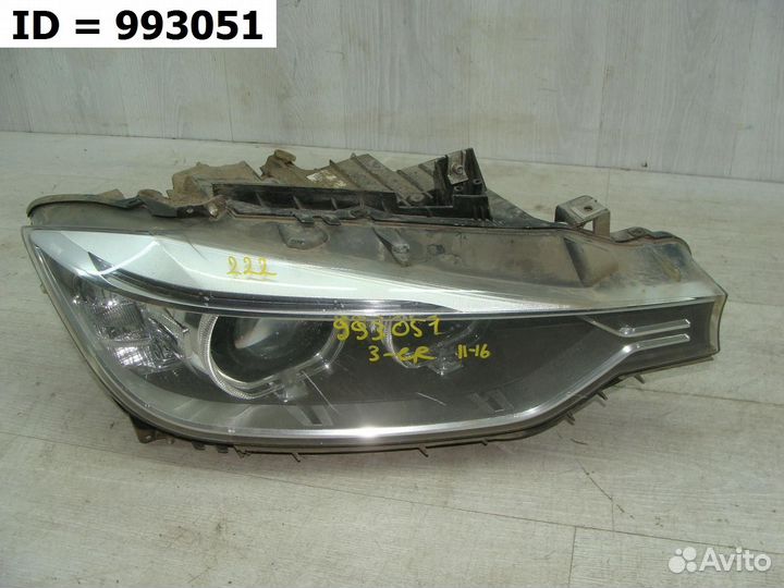 Фара правая BMW 3 F30 бмв