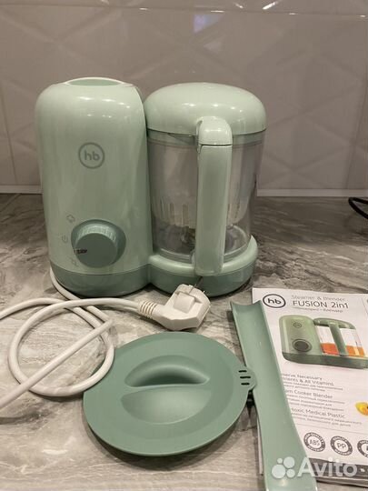 Пароварка блендер happy baby