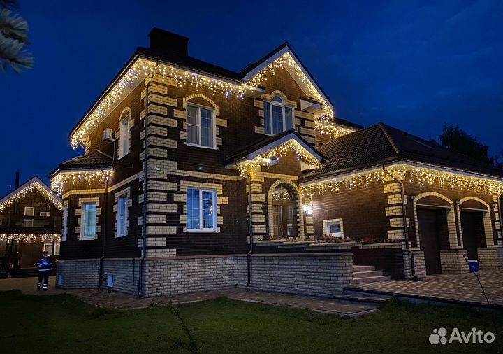 Подсветка домов