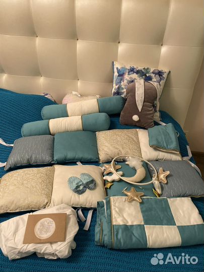 Комплект бортиков в кроватку