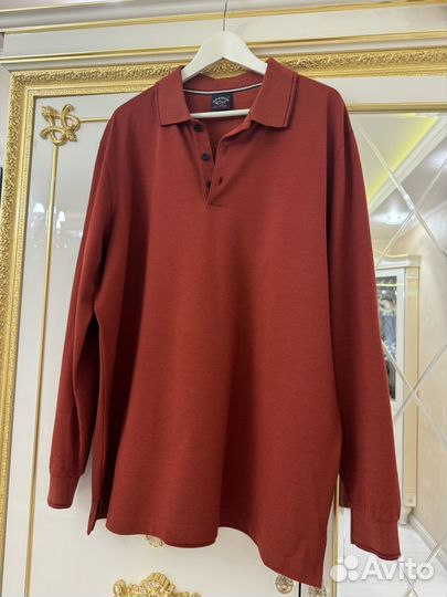 Polo shark поло с длинным рукавом оригинал