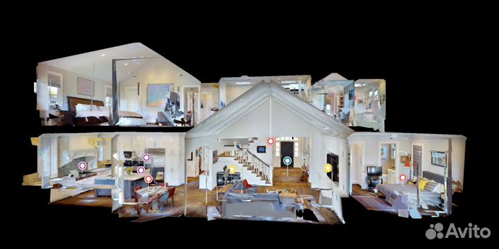 Создание 3-D туров/экскурсий, цифровых копий