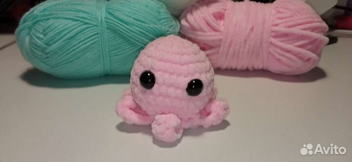 Вязаный осьминожка