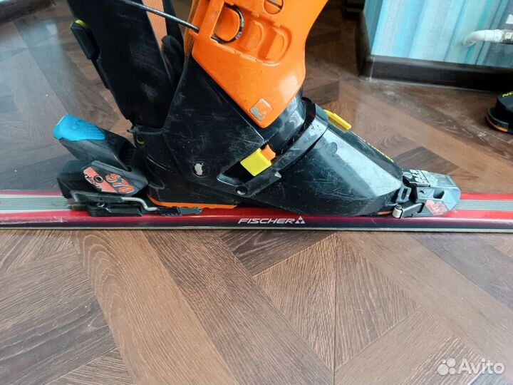 Горные лыжи Fischer и ботинки Salomon
