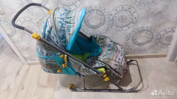 Санки коляска ника