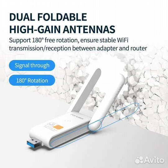 Wi-Fi адаптер PIX-link AC1200M 2,4+5 ггц