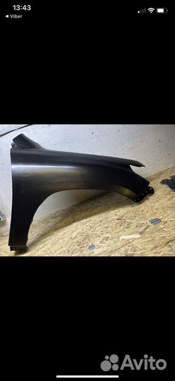 Крыло переднее toyota land cruiser 200 ABS пластик