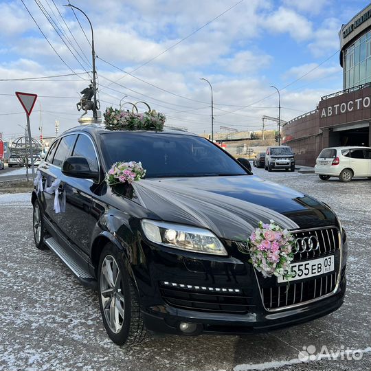 Свадебные украшения на машину