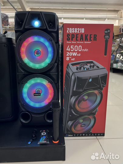 Блютуз колонка повышенной мощности