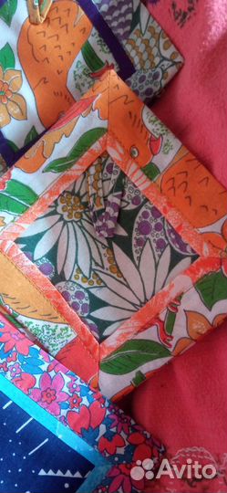 Прихватки и баба на чайник