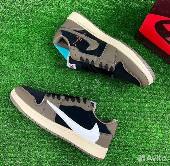 Кроссовки Nike Travis Scott Air Jordan 1 low