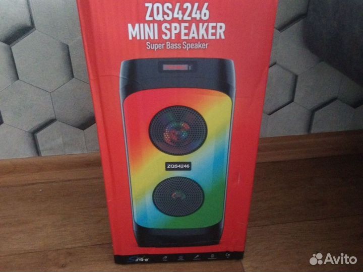 Блютуз колонка большая