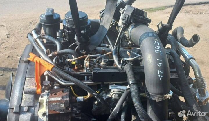 Двигатель BJK Volkswagen Crafter 2010 2.5л дизель