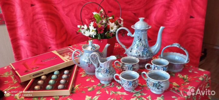 Чайно кофейный сервиз