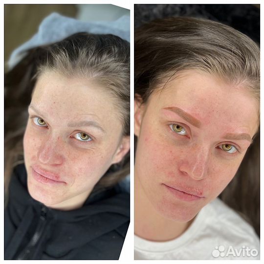 Перманентный макияж бровей, губ и межреснички