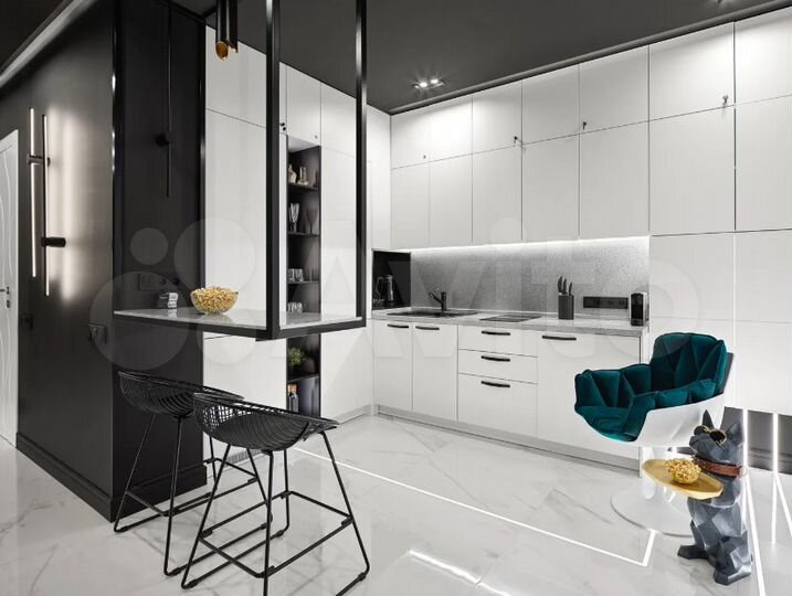 Апартаменты-студия, 40 м², 12/14 эт.