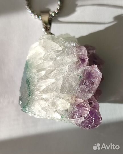 Аметист кулон 20г на цепочке