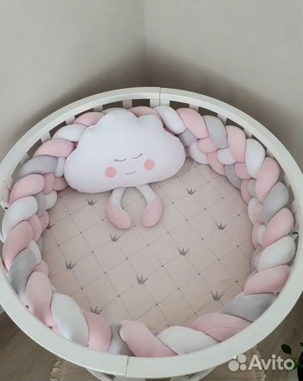 Косичка в кроватку