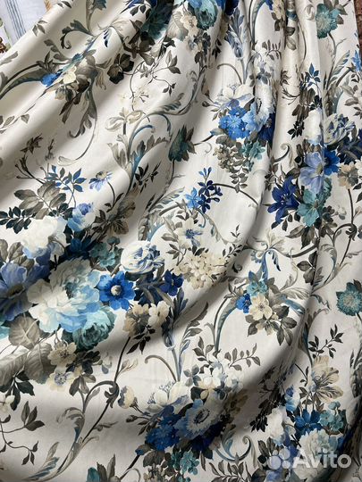 Ткань для штор принт