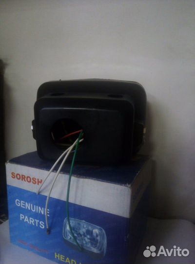 Фара для мопеда delta квадратная