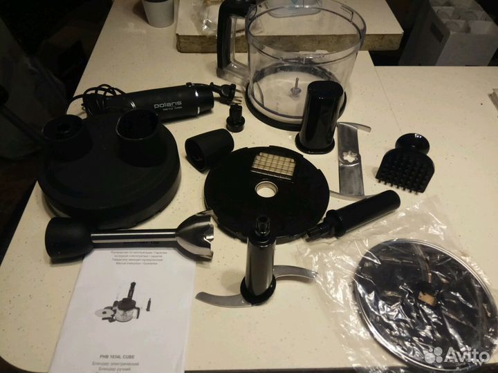 Блендер Polaris PHB 1034L cube на запчасти