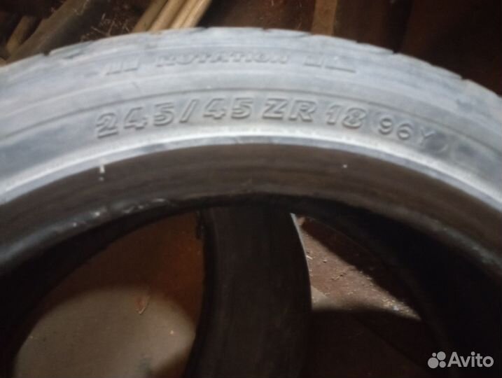 Michelin XZL 245/45 R18