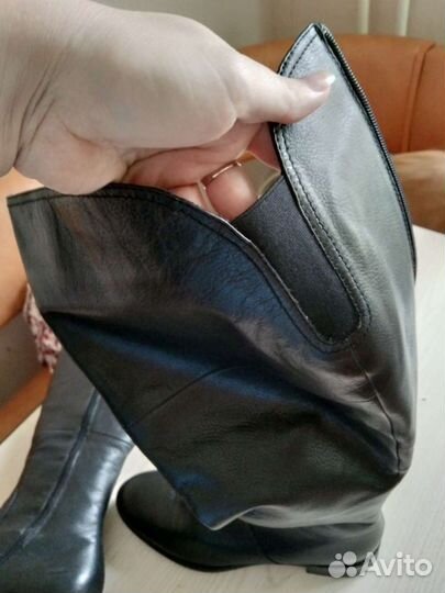 Сапоги зимние новые 40 натуралка