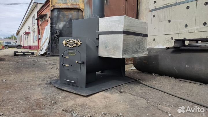 Банная печь Эконом 0.6 м тол 10мм 810x430x750