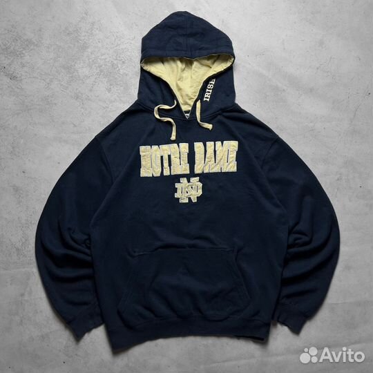 Винтажное худи Notre Dame
