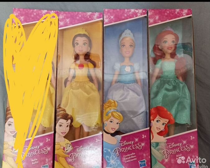 Куклы Дисней принцессы новые