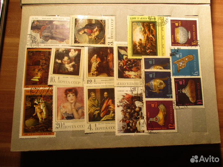 Марки СССР: города и животные 60-70 годы, разные