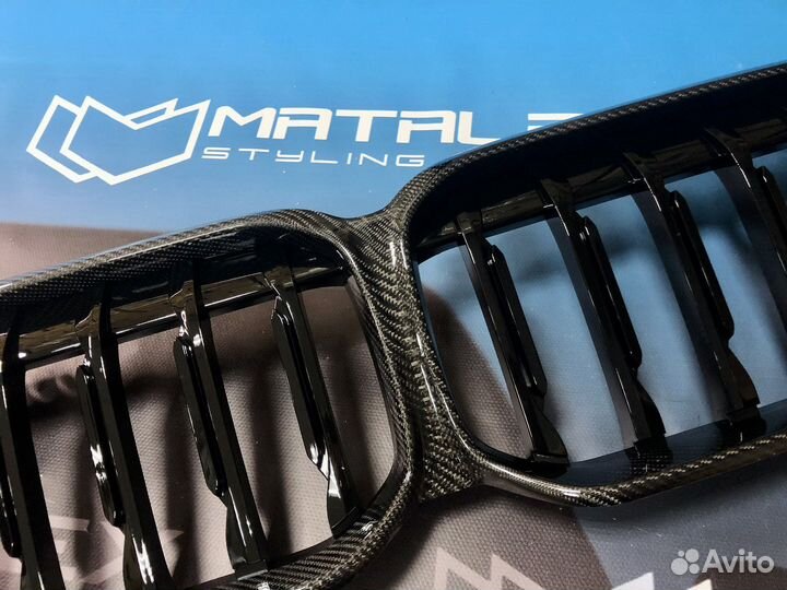 Решетка радиатора BMW F44 Sport рест карбон