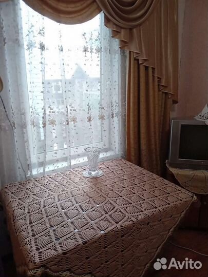 Вязаная скатерть крючком