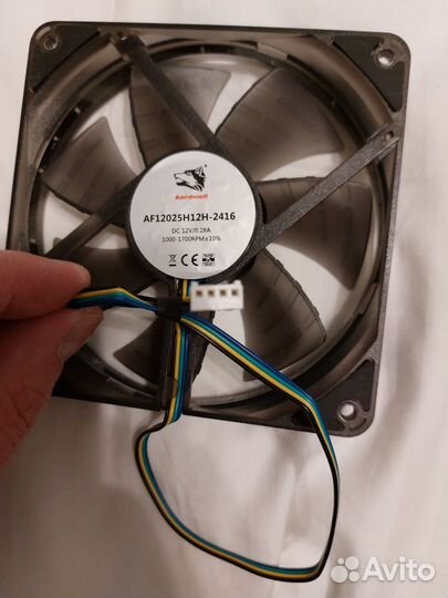 Кулер от башни (4 pin) 120мм