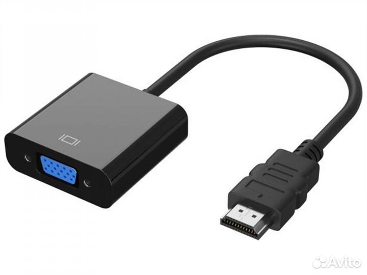 Переходник адаптер gsmin B5 hdmi (M) - VGA (F)