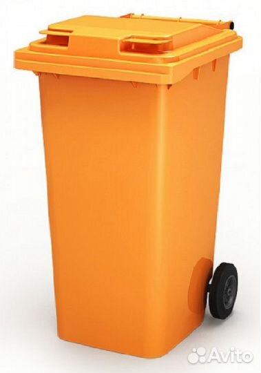 Контейнер пластиковый для мусора на 120 литров