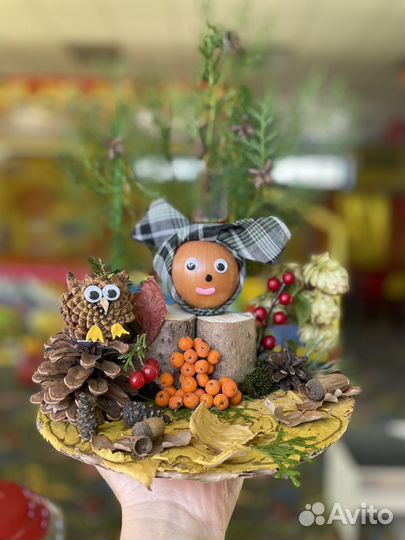 Осенняя поделка в школу