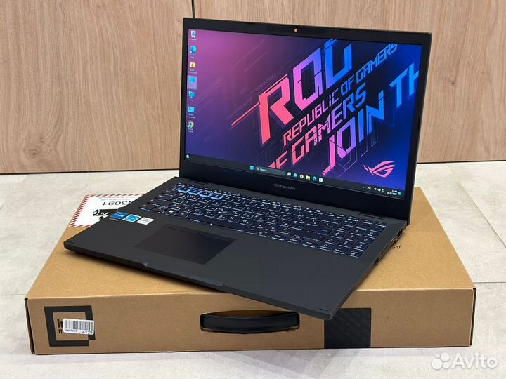 Новый Asus ExpertBook 15.6 IPS 6 ядер 8/256 RU