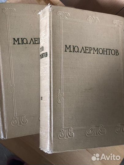 М.Ю. Лермонтов. Избранные произведения в 2-х томах