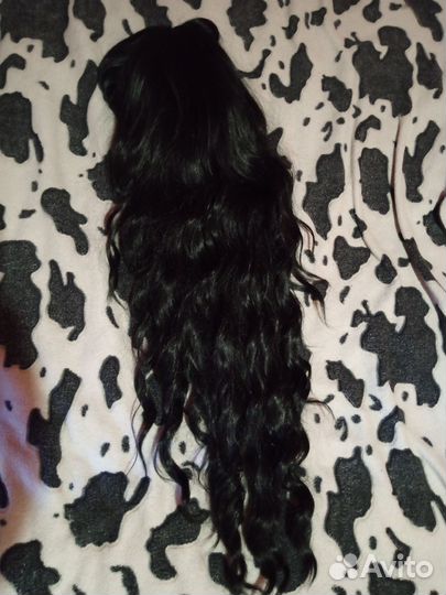 Парик черный на сетке