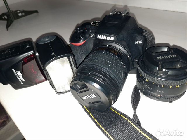 Комплект Зеркальный фотоаппарат nikon d3500