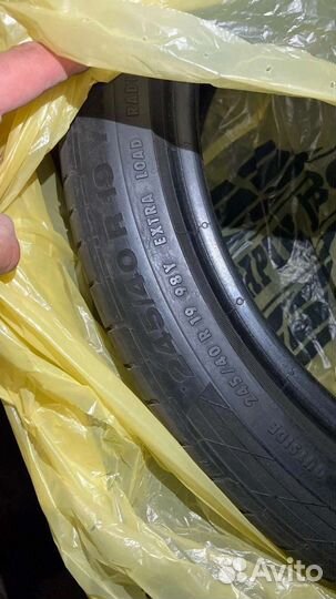 Continental ContiSportContact 2 245/40 R19 и 255/40 R19