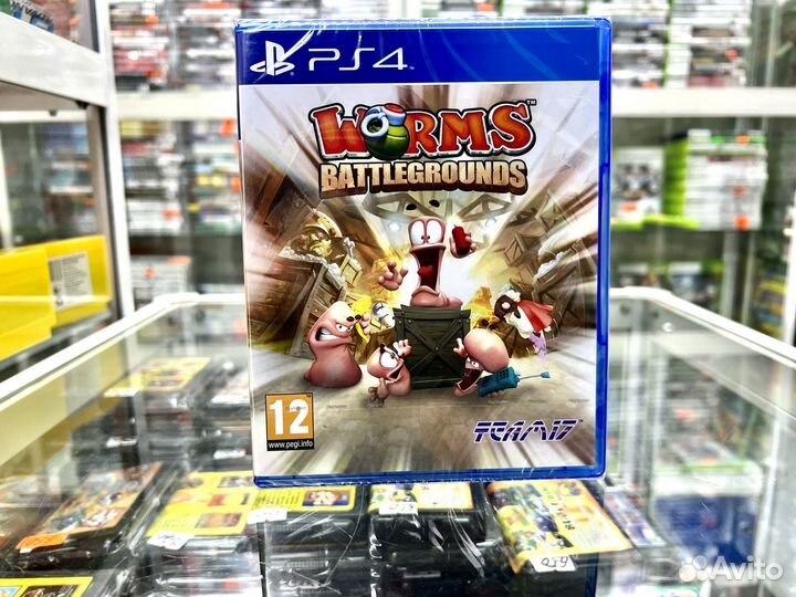 Worms Battleground Ps4 Новый