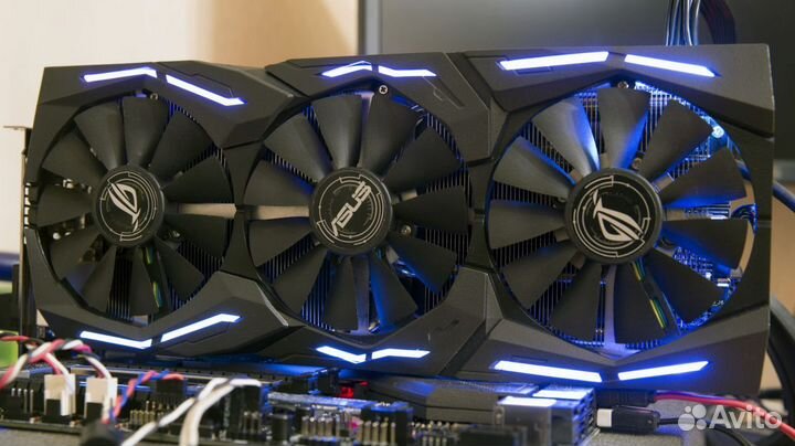 Видеокарта Asus Strix Radeon RX 580 8Gb Arez