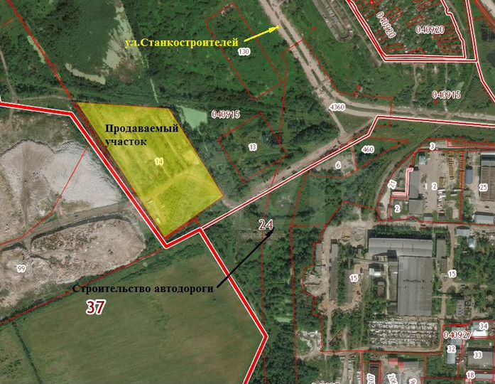 Участок 4,47 га (ИЖС)