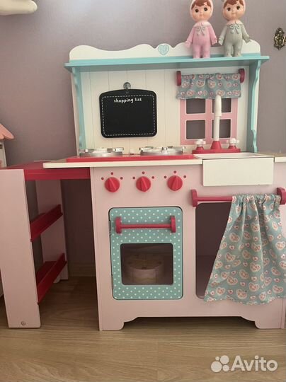 Детская деревянная кухня elc